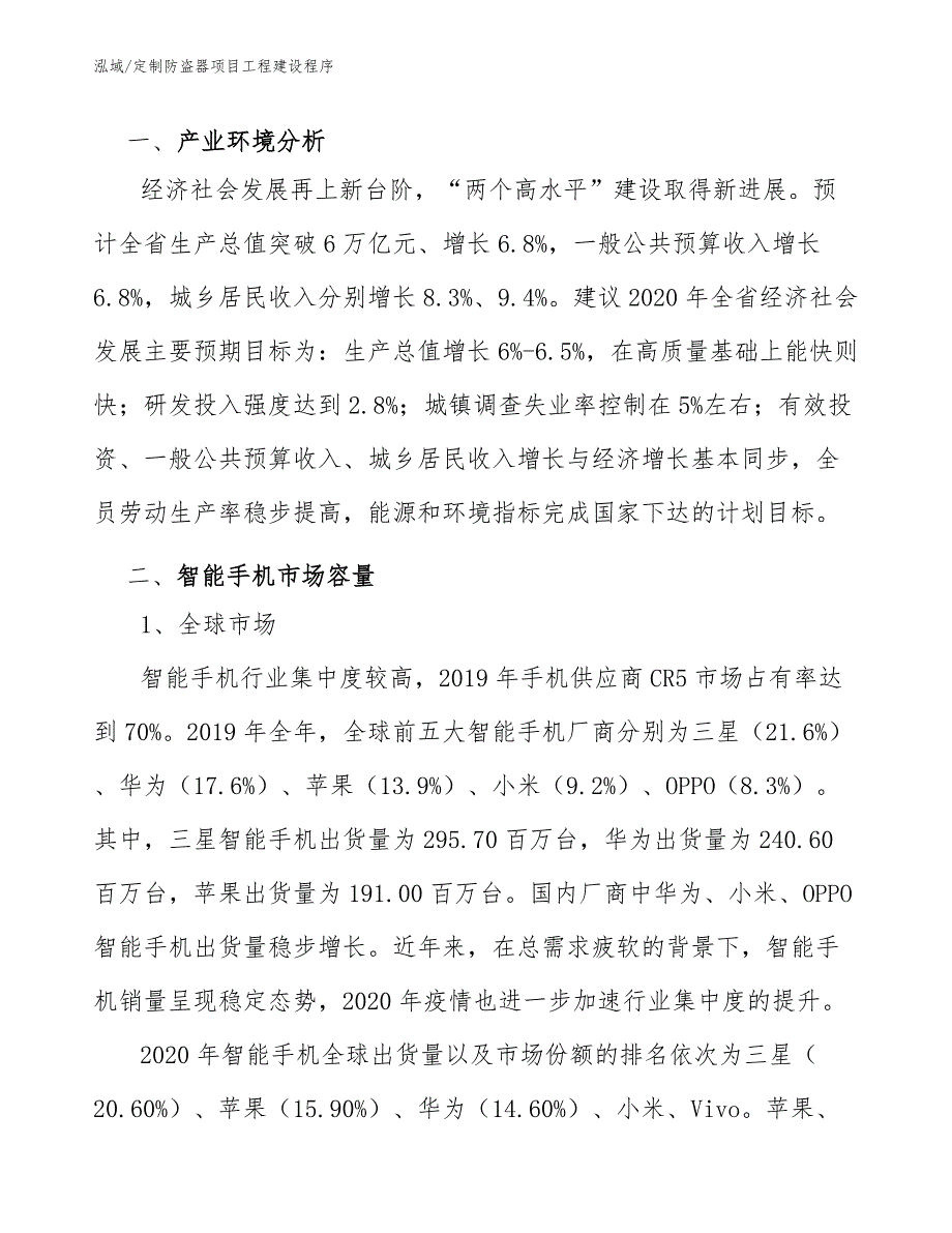 定制防盗器项目工程建设程序_第2页