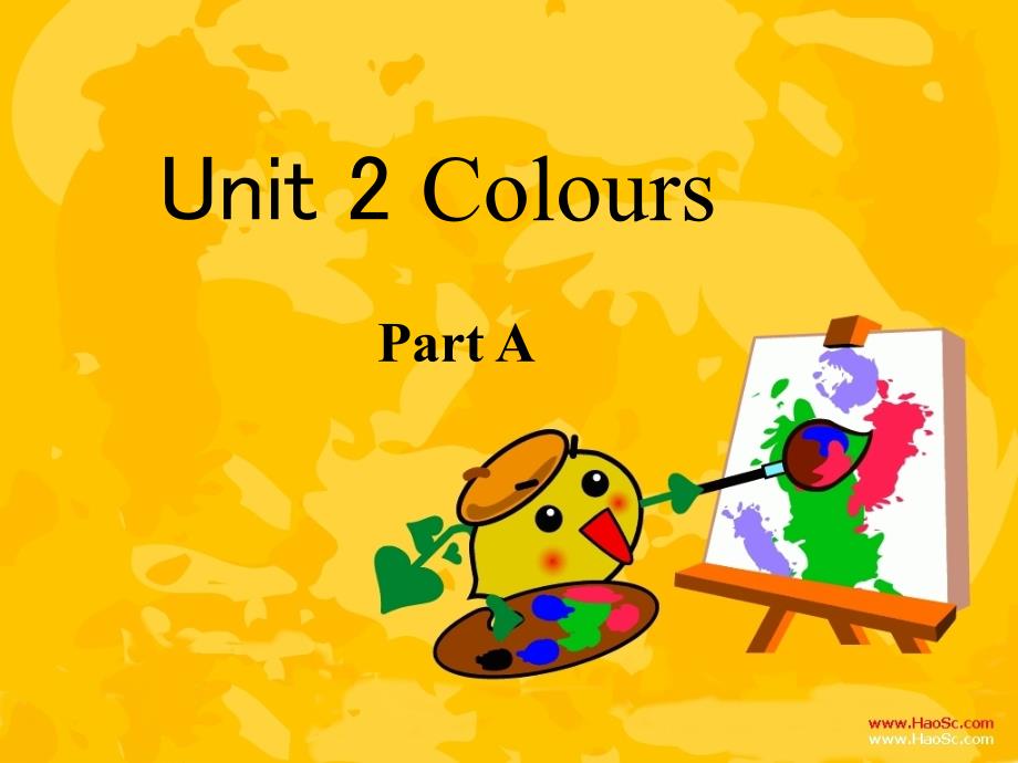 小学三年级上册英语Unit2_colours课件_第1页