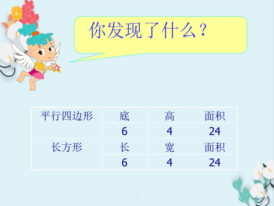 平行四边形的面积 数学教学课件PPT_第4页