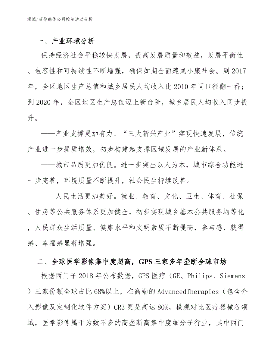 超导磁体公司控制活动分析【范文】_第3页