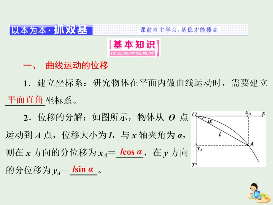 山东省专用高中物理第五章曲线运动第1节曲线运动课件新人教版必修2_第3页