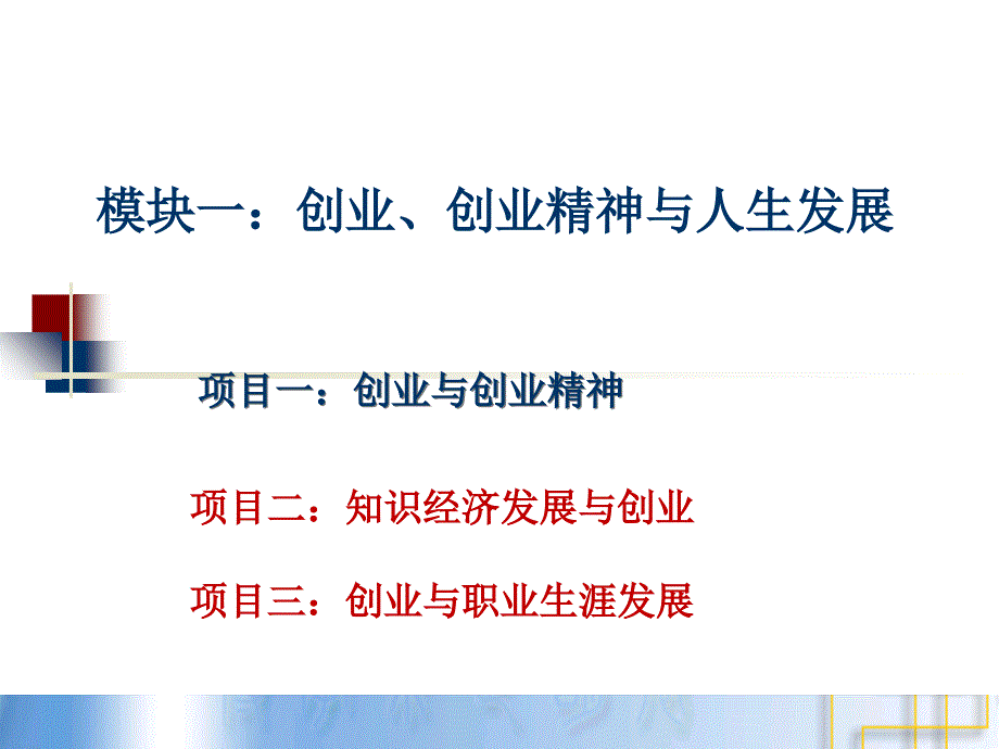 知识经济发展与创业PPT56页_第1页