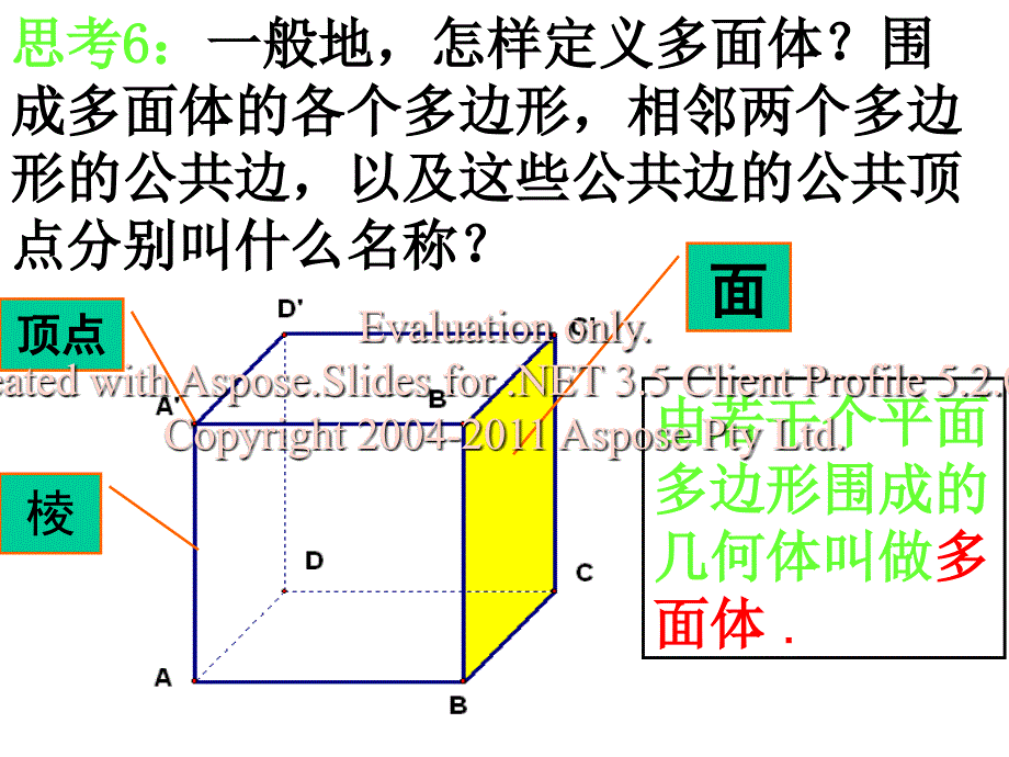 高一数学必修第一章空间几何体上.ppt_第4页