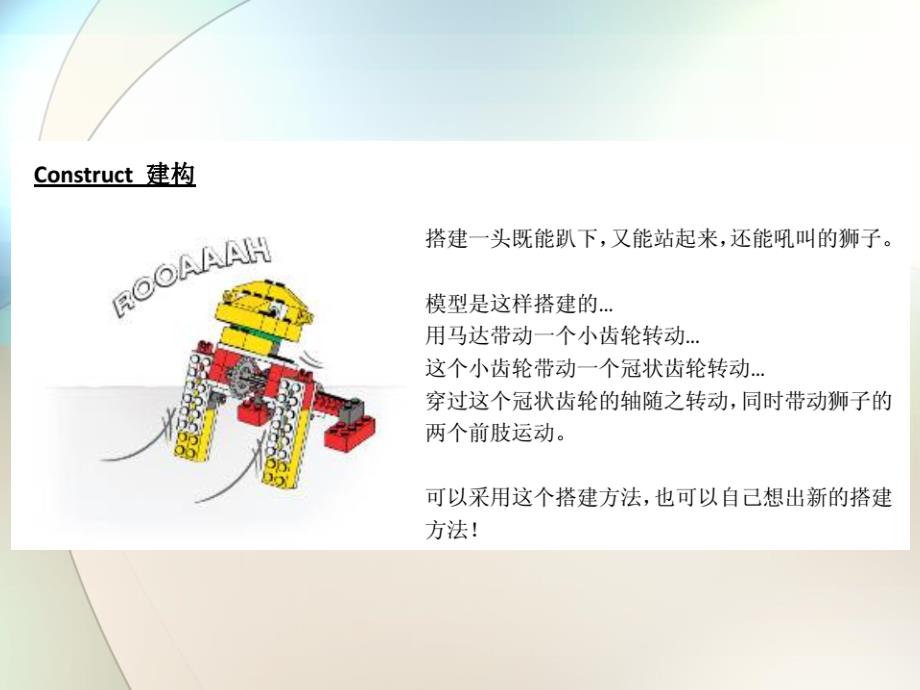 WEDO10活动教程5：怒吼的狮子课件.ppt_第3页