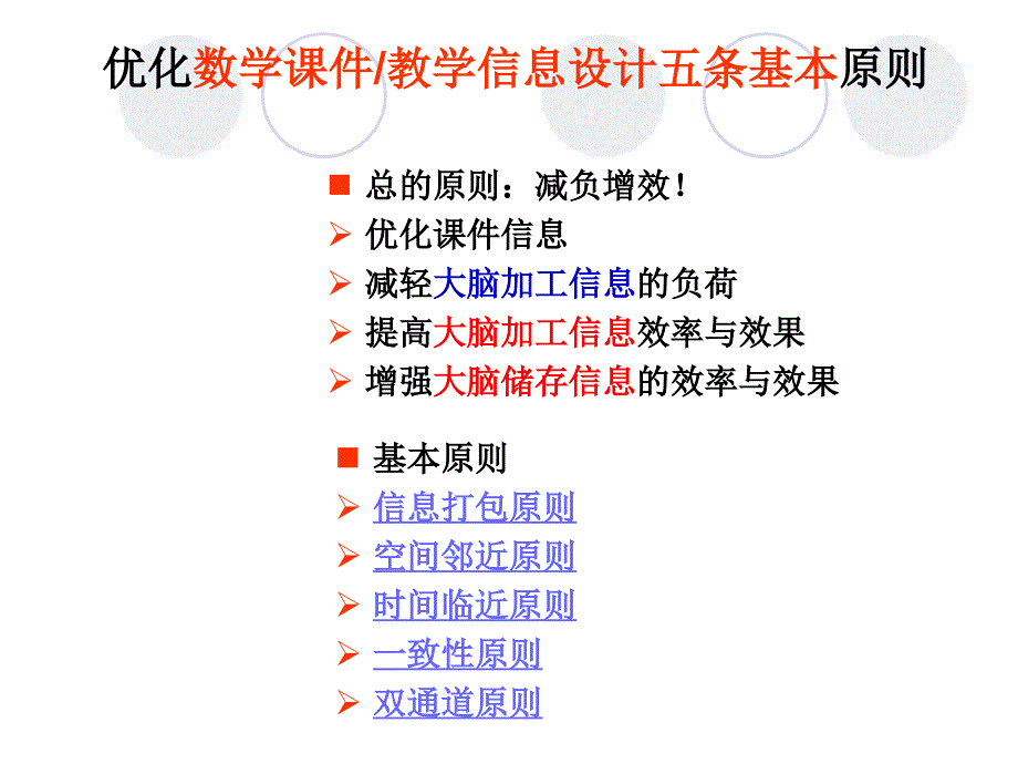 优化数学课件设计的基本理念一二三_第2页