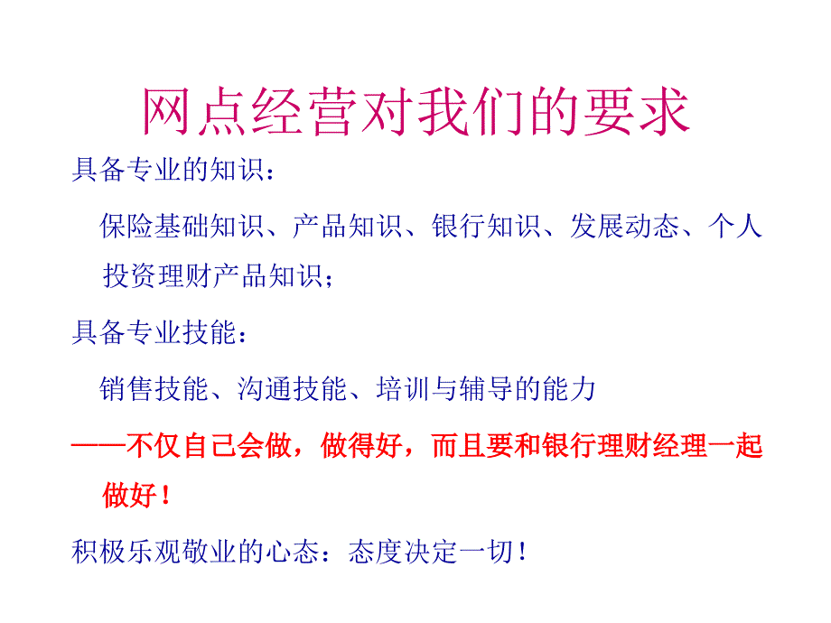 银行保险网点经营经验交流_第4页