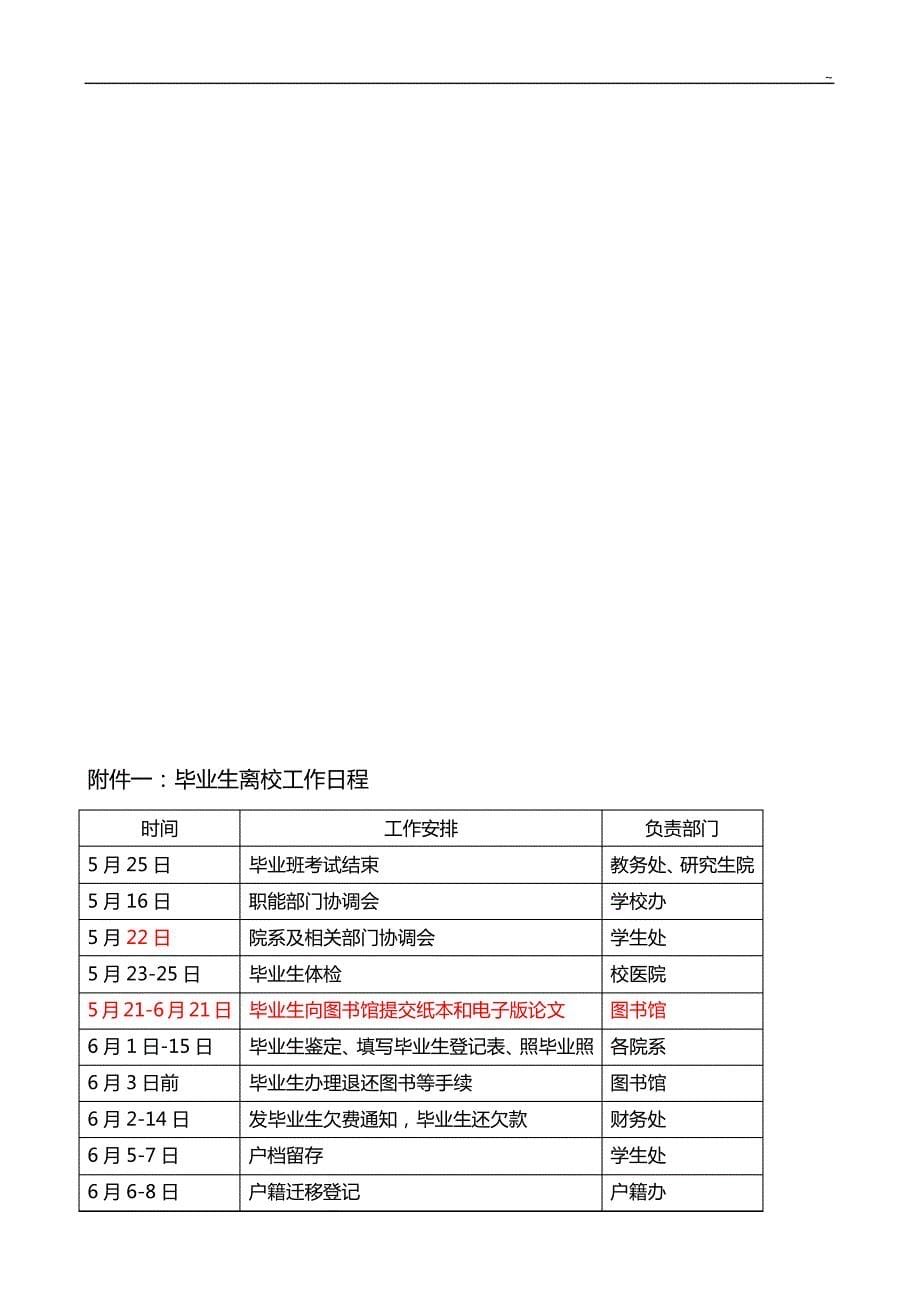 首都师范大学2008届毕业生离校工作方案_第5页