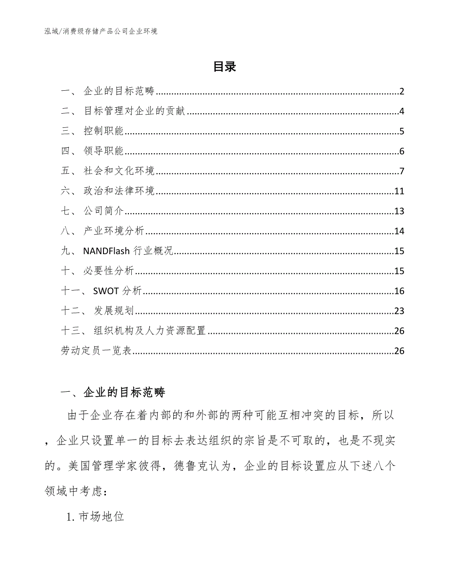 消费级存储产品公司企业环境_范文_第2页