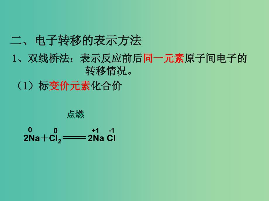 高中化学 2.3氧化还原反应课件2 新人教版必修1.ppt_第3页