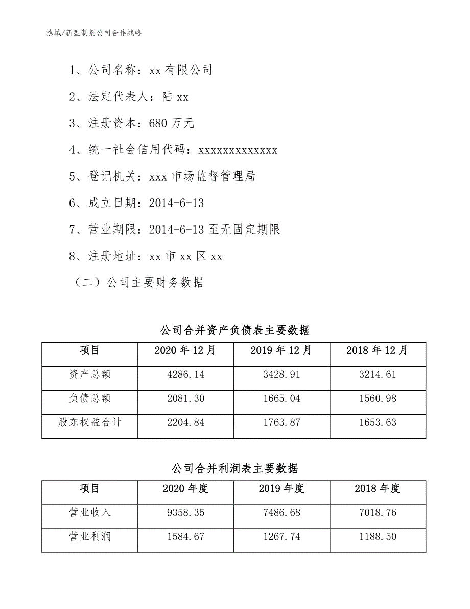 新型制剂公司合作战略_第2页