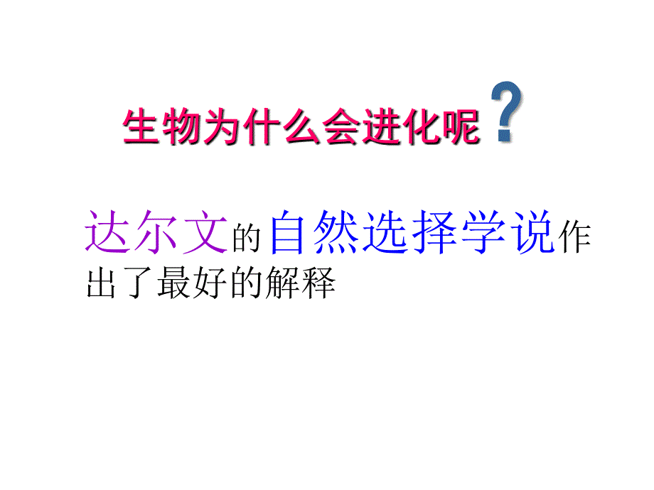 第二节生物进化理论_第3页