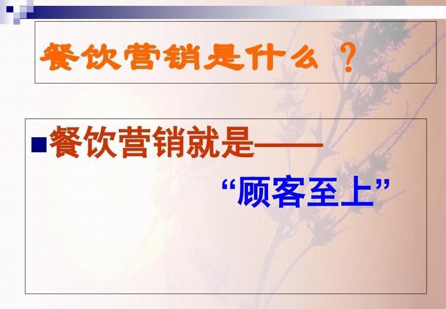 餐饮食品营销策划PPT课件_第5页