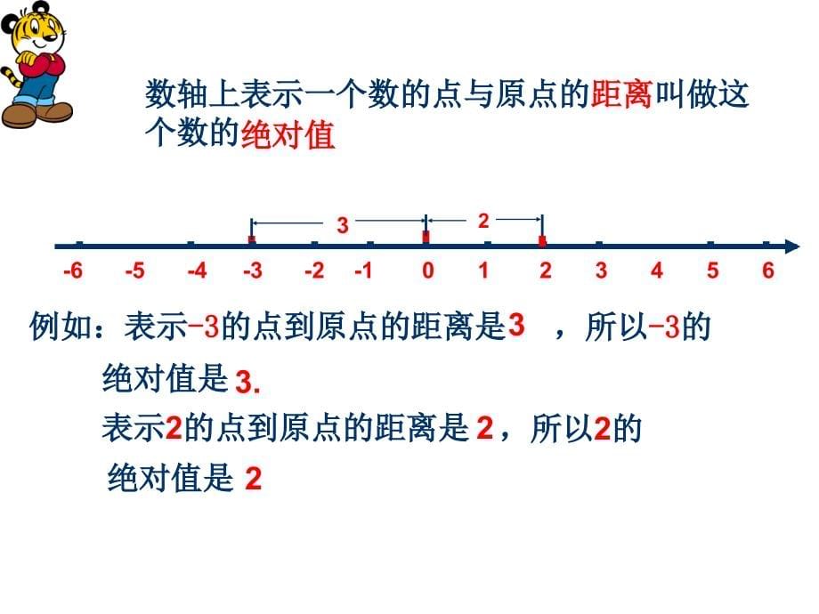 苏科版七年级数学上册第2章有理数2.4绝对值与相反数_第5页