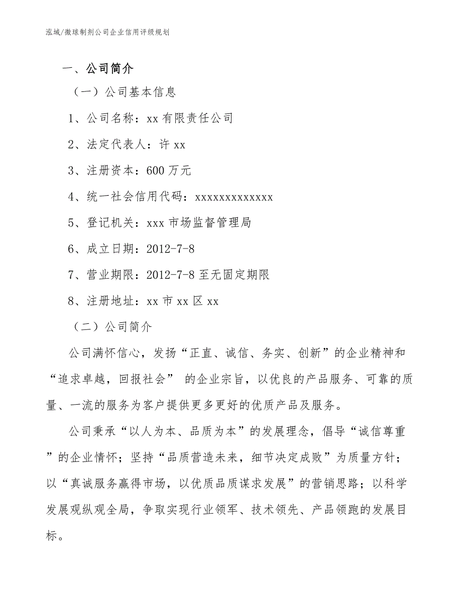 微球制剂公司企业信用评级规划_第3页