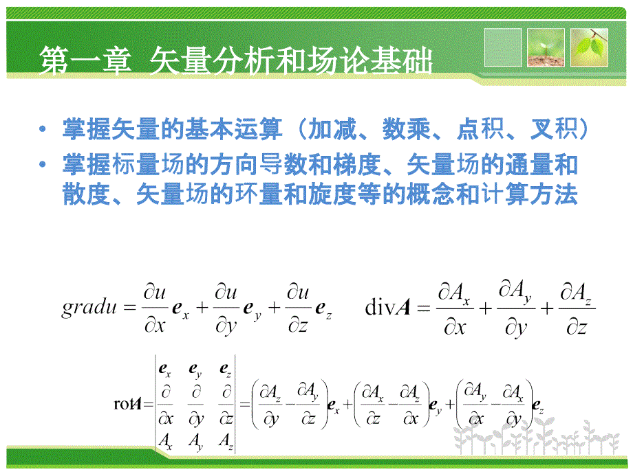 工程电磁场期末总结PPT课件02_第2页