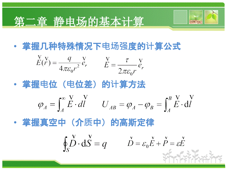 工程电磁场期末总结PPT课件02_第4页