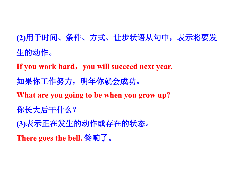 全程复习高考英语语法专题复习课件时态和语态37张PPT_第3页