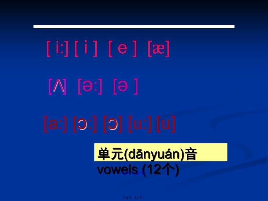 初中英语音标教学课件学习教案_第5页