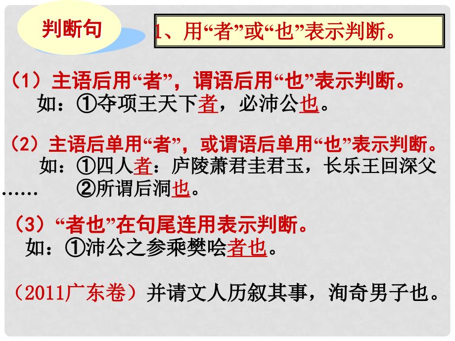 高考语文 文言文阅读（文言句式）复习课件_第4页