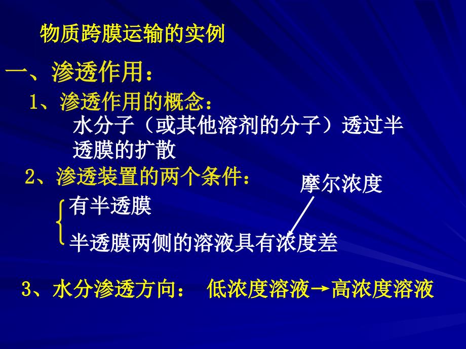 物质跨膜省级示范性高中所用教学课件_第3页