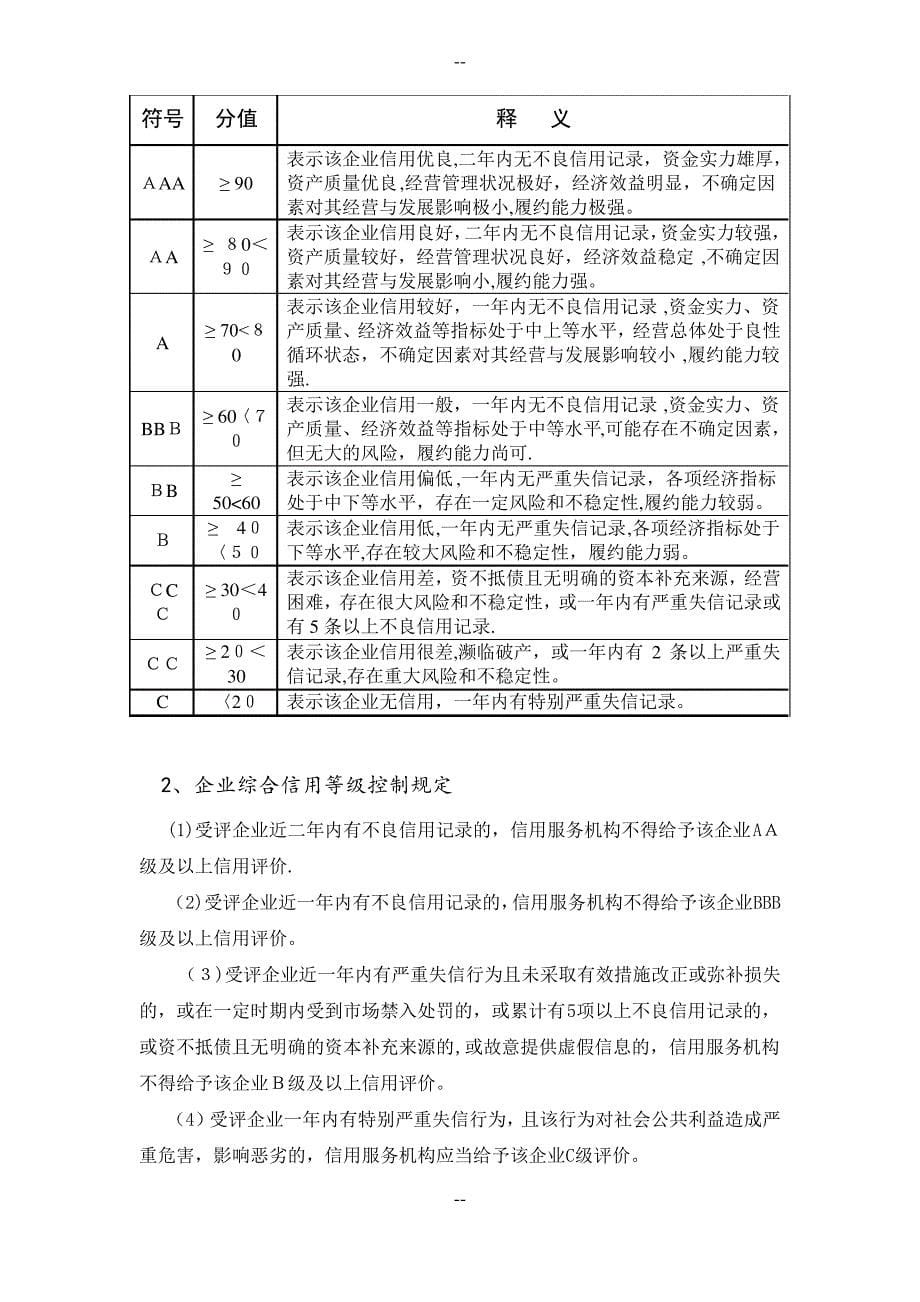 综合信用等级评价规范_第5页