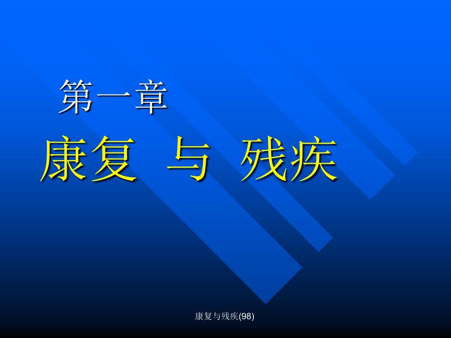 康复与残疾98课件_第2页