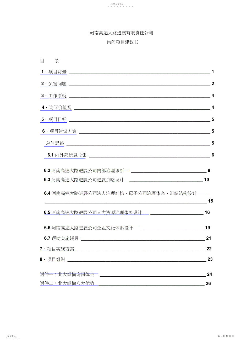 河南某公司发展战略设计_第1页