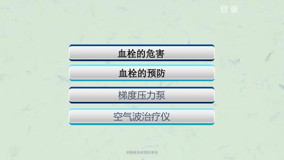 深静脉血栓预防系统课件_第2页