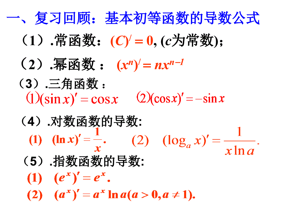 【数学】131《函数的单调性与导数》课件（人教A版选修2-2）_第3页