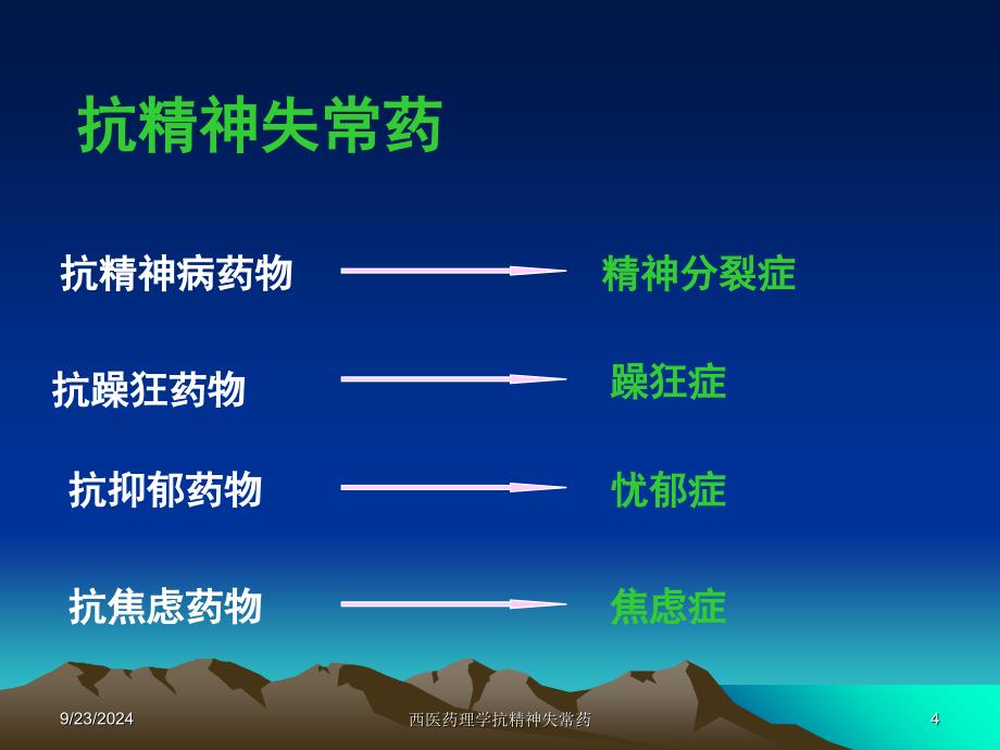 西医药理学抗精神失常药课件_第4页