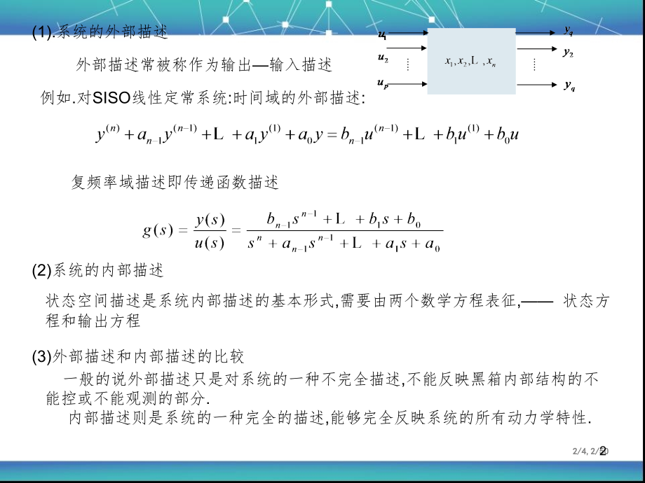 线性系统理论讲义PPT课件_第2页