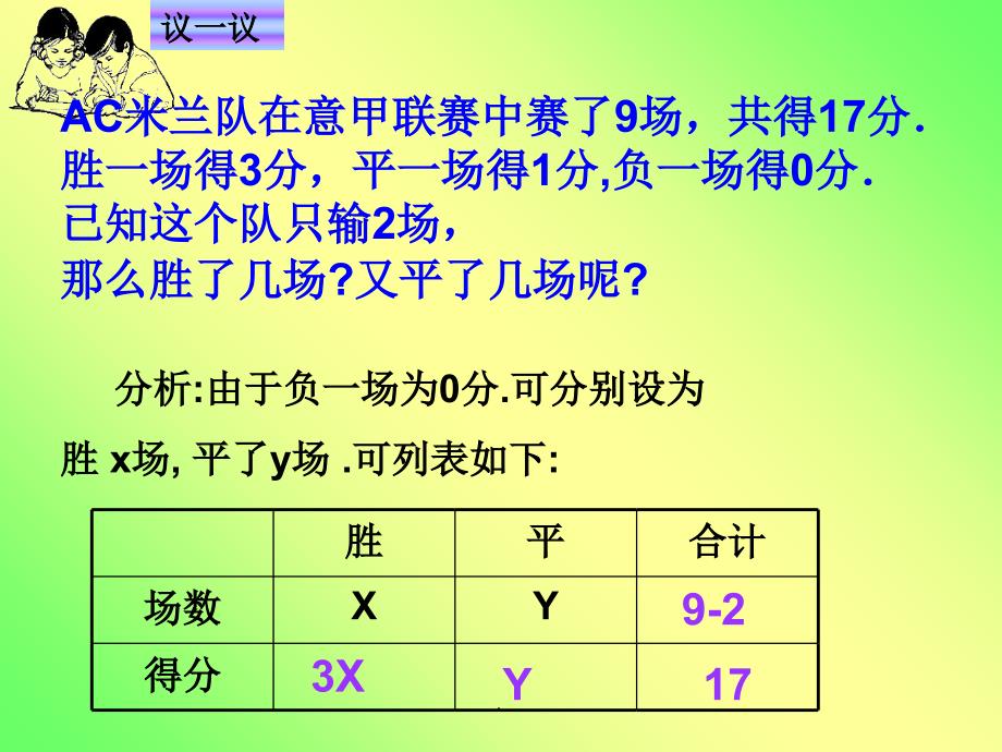 AC米兰队在一次联赛中赛了9场_第4页