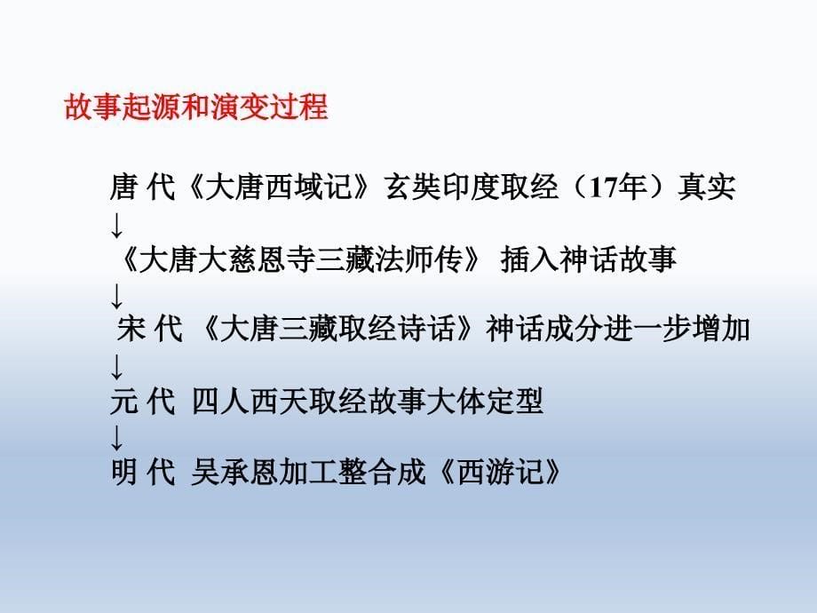 深圳七年级语文部编版初一上册《西游记》课件（校公开课）_第5页