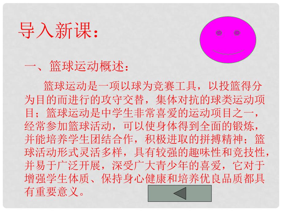 四川省古蔺县中学高中体育 篮球理论知识课件_第3页