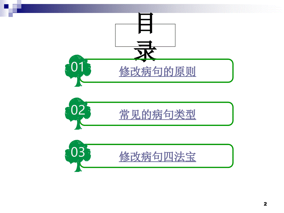 小学三年级语文总复习修改病句课堂PPT_第2页