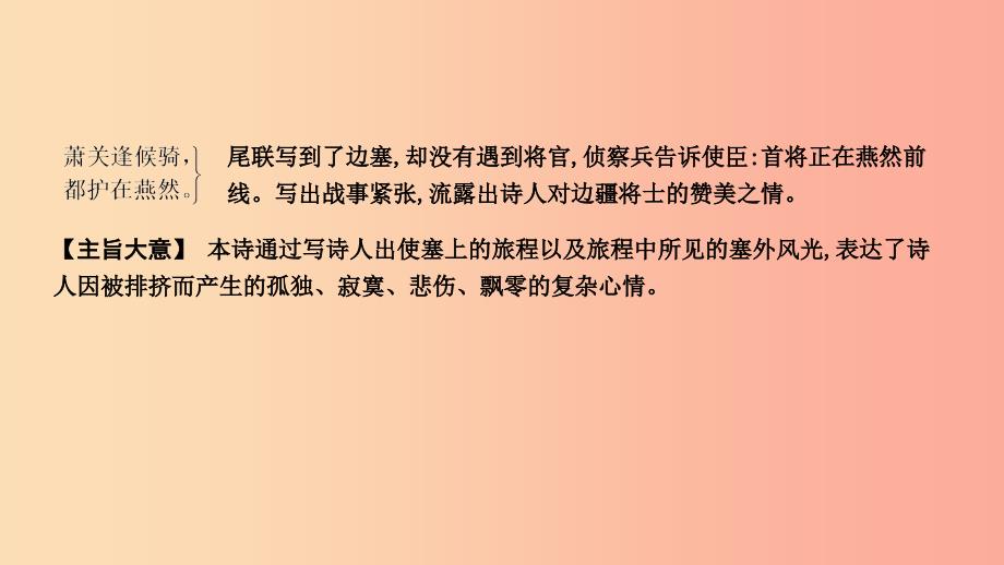 2019年中考语文总复习 第一部分 教材基础自测 八上 古诗文 唐诗五首 使至塞上课件 新人教版.ppt_第3页