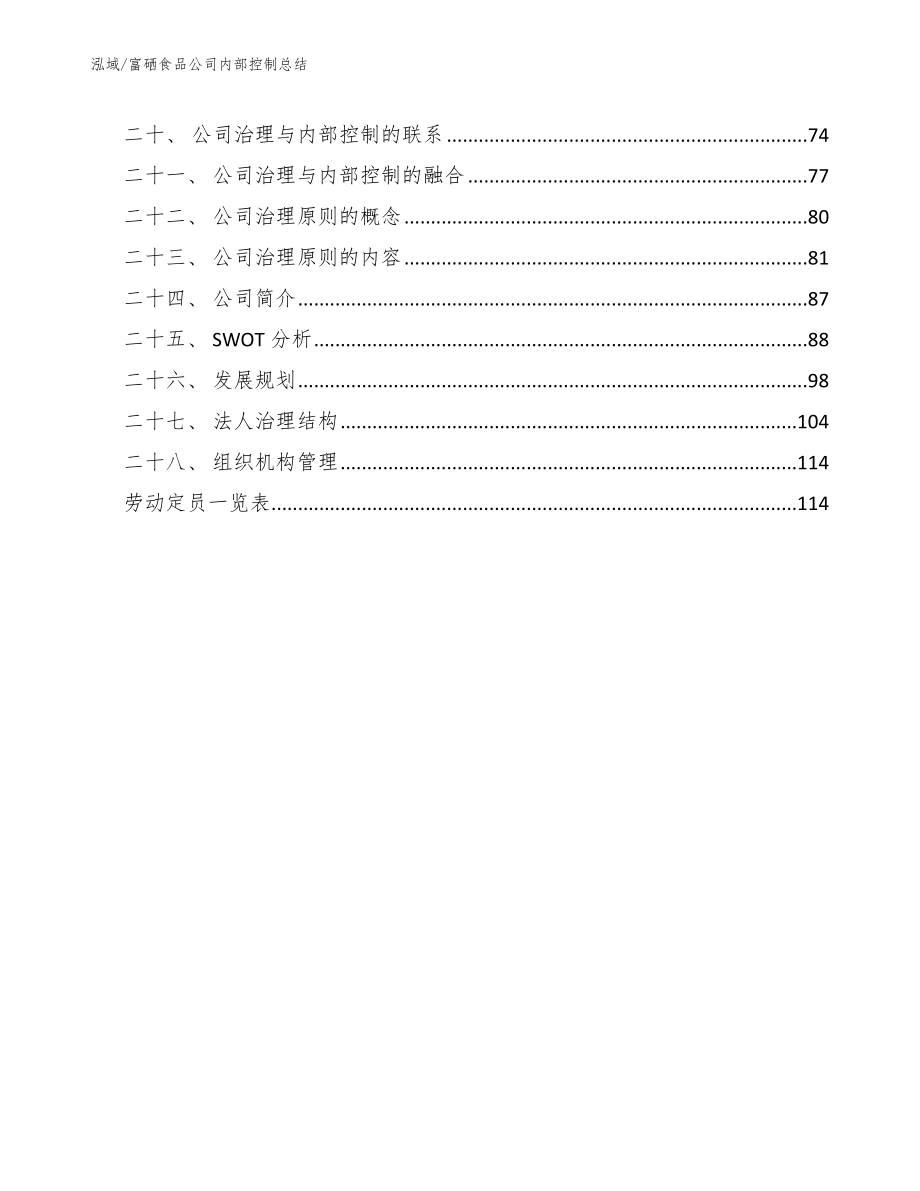 富硒食品公司内部控制总结_第2页