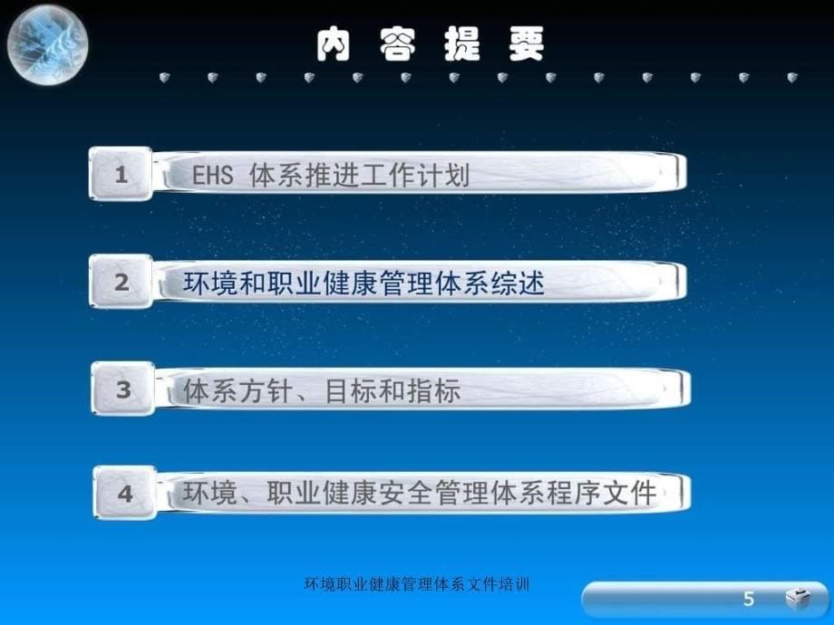 环境职业健康管理体系文件培训课件_第5页