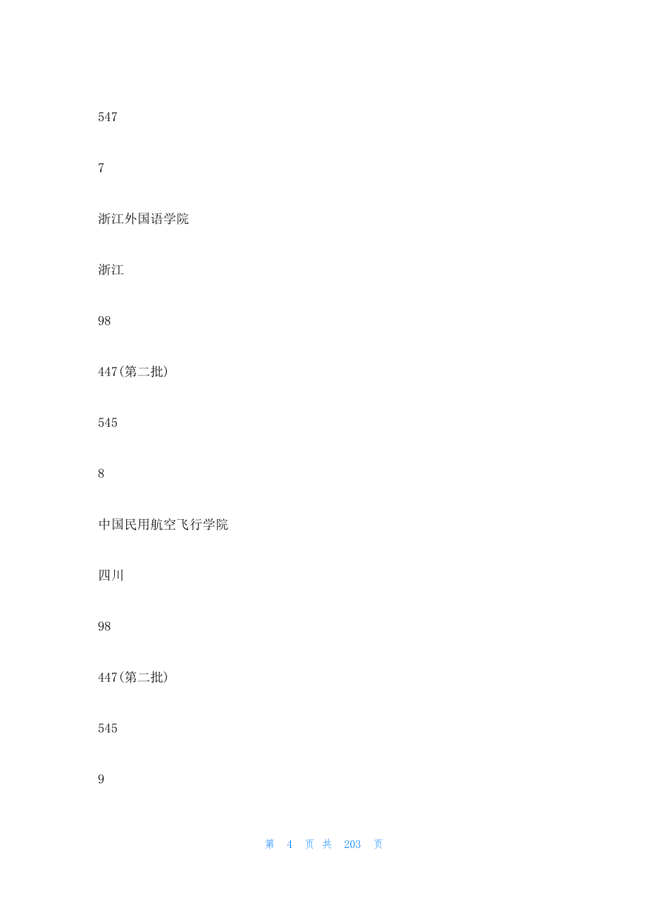 九江学院分数线_第4页