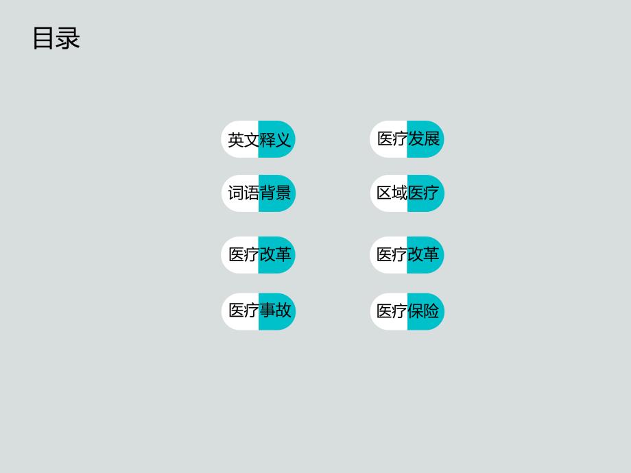 医疗行业ppt模板_第3页