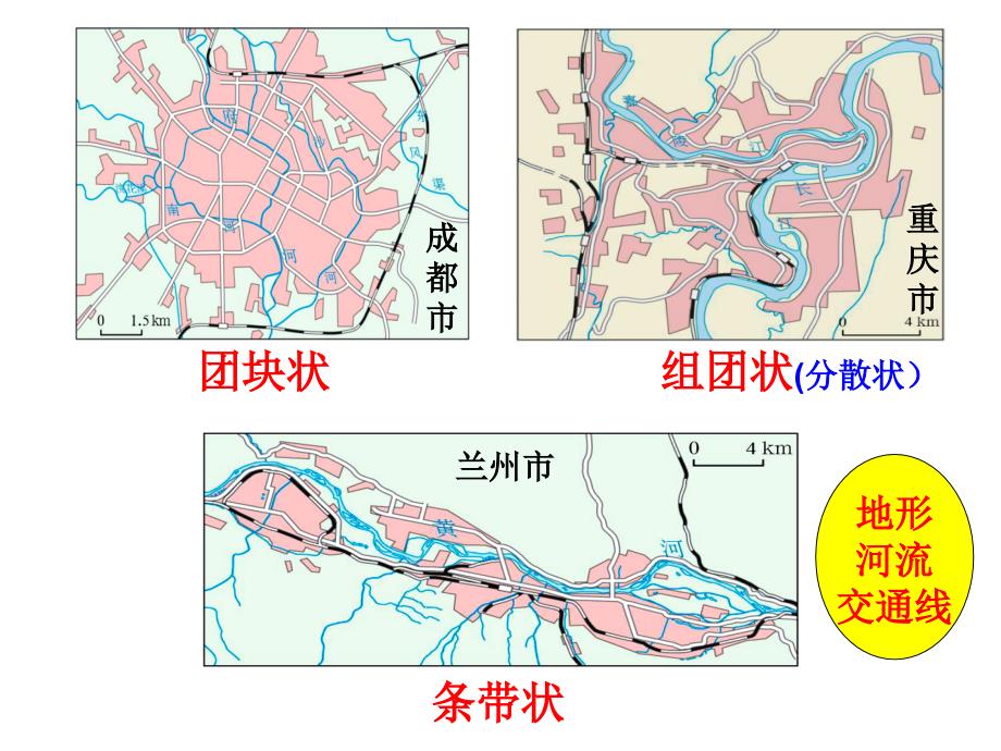 高中一年级地理必修2第二章城市与城市化第一节城市内部空间结构课件_第3页