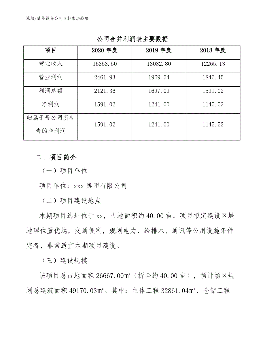 储能设备公司目标市场战略（参考）_第3页