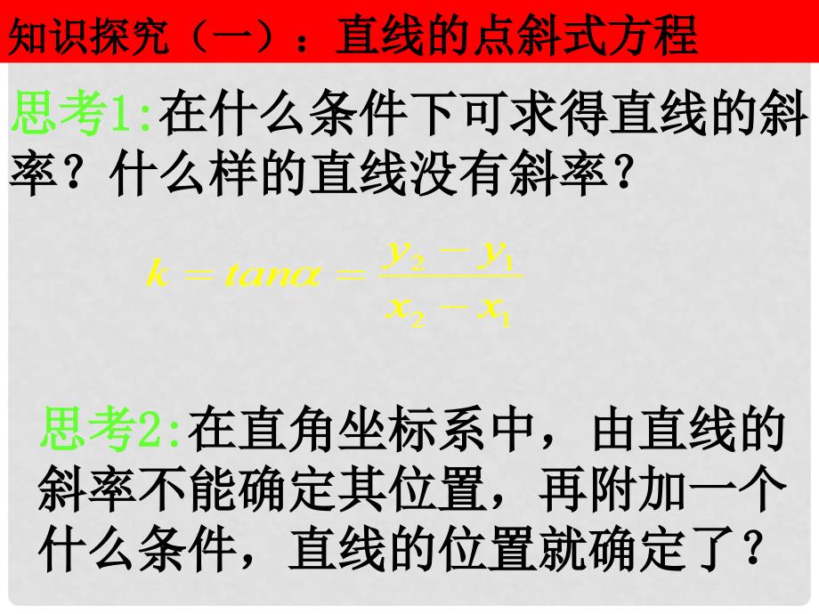 1228高一数学（3.2.1直线的点斜式方程）_第4页