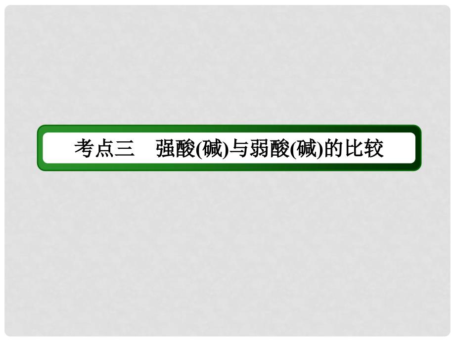 高考化学大一轮复习 第八章 水溶液中的离子平衡 2.1 水的电离和溶液的酸碱性课件_第4页