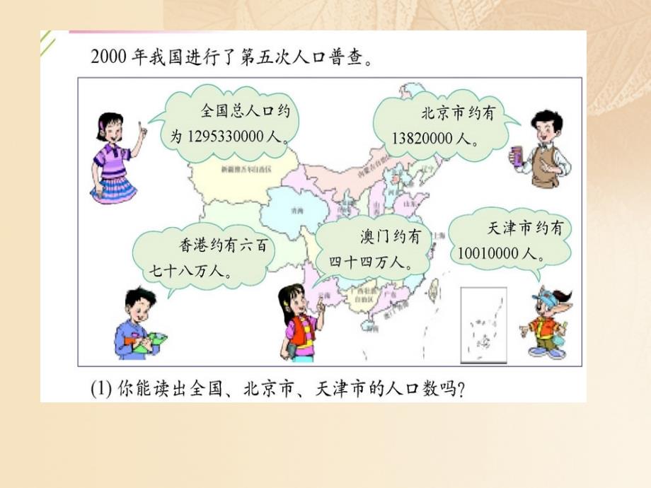 四年级数学上册一认识更大的数3人口普查教学课件2北师大版_第4页