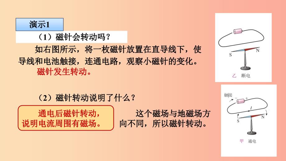 九年级物理全册 20.2电生磁课件 新人教版.ppt_第2页