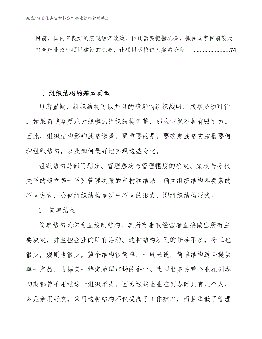 轻量化夹芯材料公司企业战略管理手册_第3页