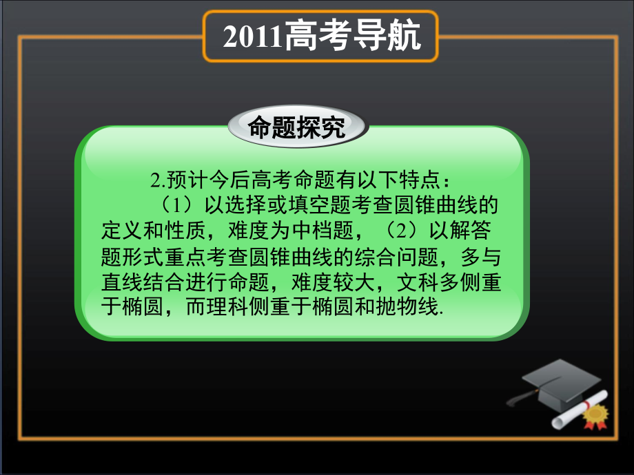 圆锥曲线方程复习优秀教学课件通用_第5页