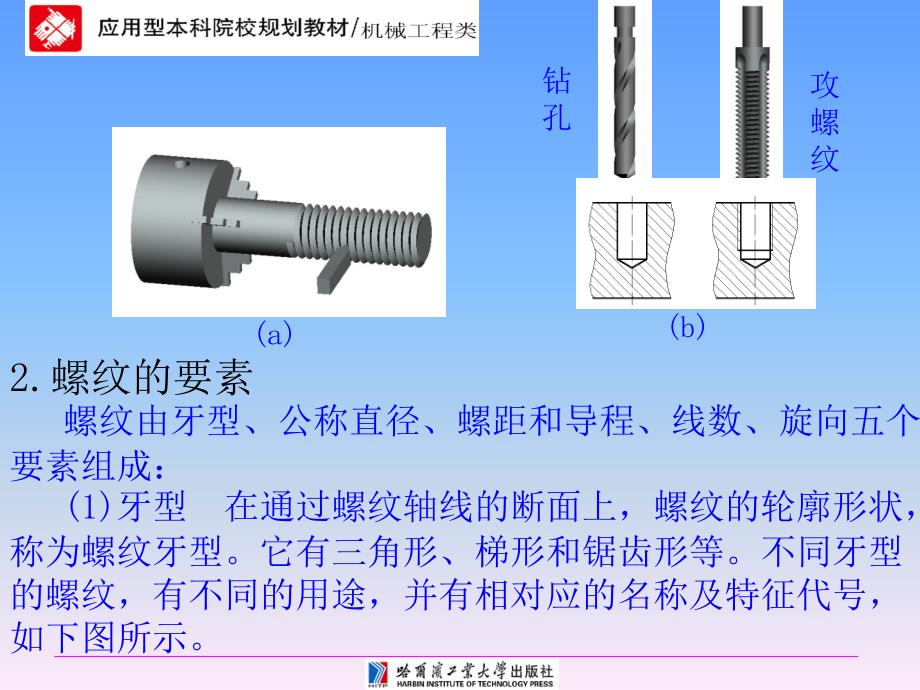 工程制图技术基础第7章 标准件和常用件_第4页