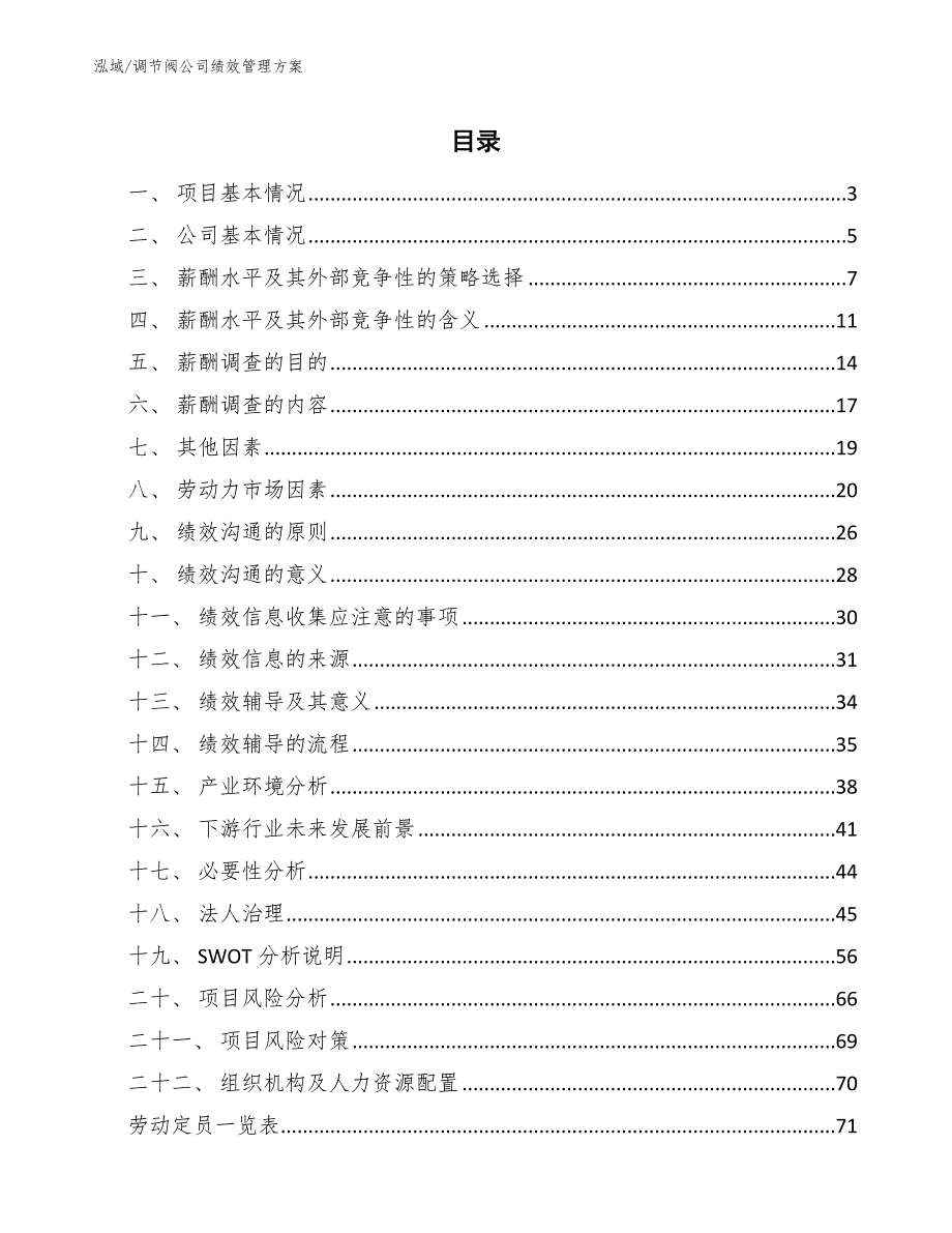 调节阀公司绩效管理方案（范文）_第2页